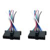 2pcs Rear Tail Light Wiring Harness Connector Plug for Ford Transit MK6 MK7
