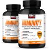 Force Factor Immunity Immune System Booster (2 Pack = 180 Tablets)