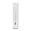 Analog Wall Thermometer Beechwood 7.8 inch Fahrenheit Temperature Scale (White)