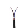 Textilkabel für Lampe, Stoffkabel 2-adrig (2x0,75mm²), Schwarz - Meterware, Preis pro Meter