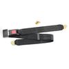2PCS Universal Retractable 2 Point Car Lap Seat Belt Straps Adjustable Belt Kit