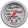 Auto Meter 4331 Ultra-Lite Mechanical Water Temperature Gauge, 2 1/16"