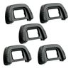 5pcs DK-21 Camera Eyecup for Nikon D70s/80/D90/D40/D50/D100/D200/D300/D7000