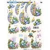 Christmas Card Making Decoupage Sheet Assortment - 12 Assorted Christmas Designs for Cutting