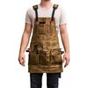 Readywares Waxed Canvas Tool Apron, Carpenter Aprons, Woodworking Aprons