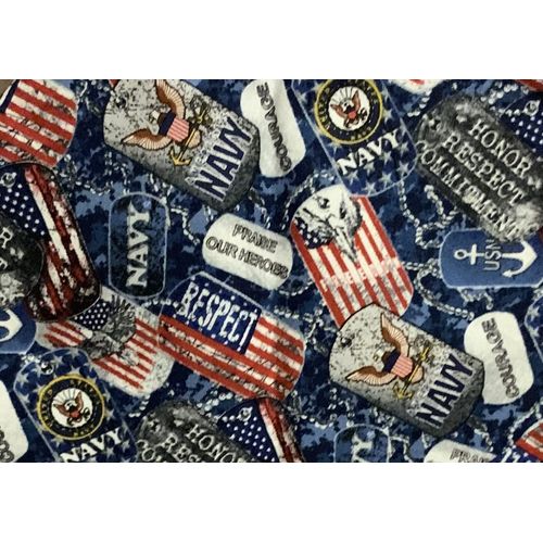 US Navy Dog Bandana (Small)
