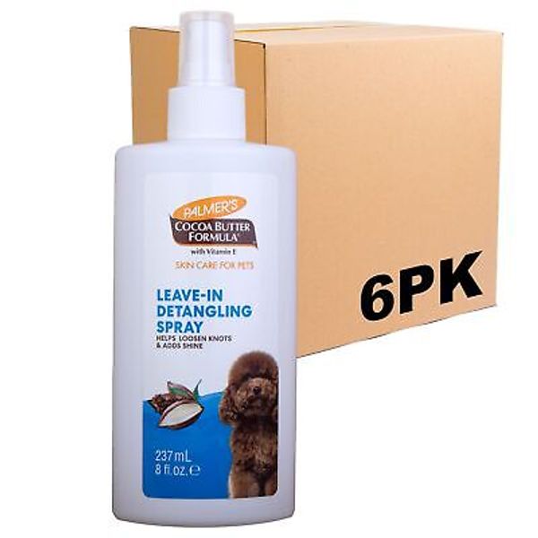 Detangling & Conditioning Spray with Cocoa Butter; Leave-in Dog Conditioner w...