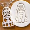 2er Set Cockapoo Ausstechformen (Formen: Körper & Gesicht), 2 Teile, Bakerlogy