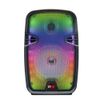QFX LMS-8SM Rechargeable Party Bluetooth Speaker +USB/SD/FM/AUX +Mic/Stand
