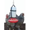 Your Happy Chicks 1 Qt. Hanging Harness with Plastic Bottle and Feeder Base