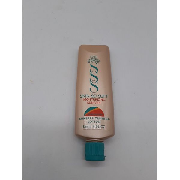 AVON  AUTHENTIC SKIN-SO-SOFT  SUNLESS TANNING LOTION 4oz RARE 1995 NEW OLD STOCK