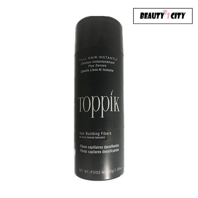 Toppik Hair Building Fibers BLACK 55g / 1.94 oz GIANT