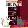 Exploding Kittens EK: Good vs Evil, Rot und Weiß