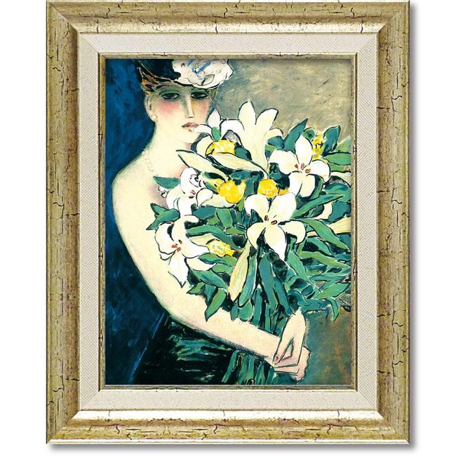 Casignol Gel-Treated Art Frame "Lilies"