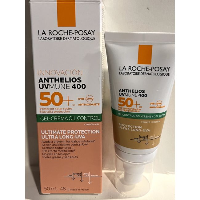 La Roche Posay Anthelios UVmune 400 TINTED Oil Control Gel- Cream SPF50+ 50ml