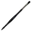 YS Perclip Brush Flat YS-CE01-LP Black Handle Black Hair