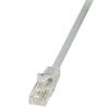 Logilink CP1052U CAT5e U/UTP Patch Cable, 2 Meter Length, Grey, Grey, 2 Meter Length