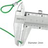 10 PCS Colored Stainless Steel Tethers,Lanyard Cables,Lock Cables