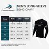 CompressionZ Mens Quick Dry Compression Long Sleeve Shirt - XXL, Black
