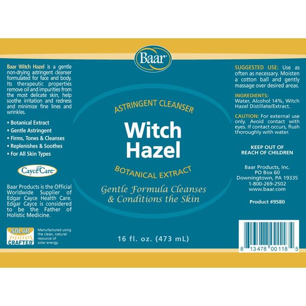 Witch Hazel, 16 fl. oz.