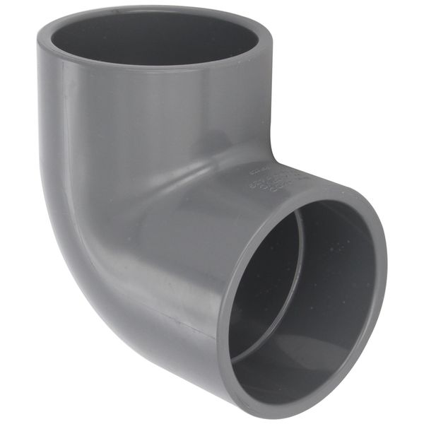 Spears 806-C Series CPVC Pipe Fitting, 90 Degree Elbow, Schedule 80, 2" Socket