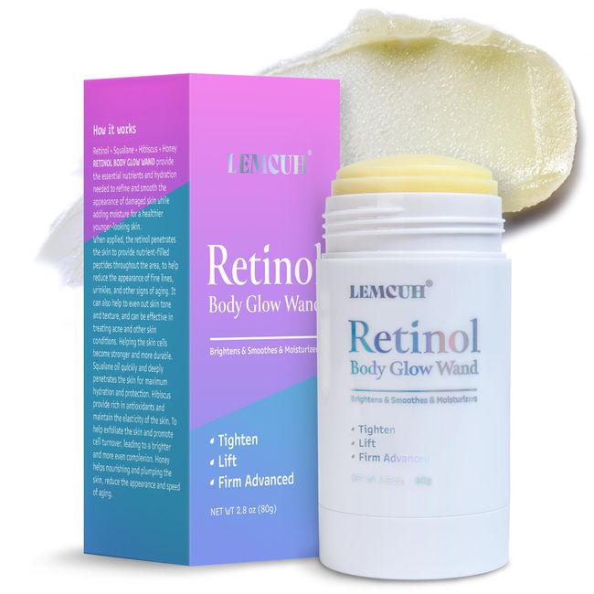 Retinol Body Lotion, Body Glow Wand, The Body Glow Wand Cellulite, Retinol Body Glow Wand, The Body Glow Wand, B Flat Belly Firming Cream, Neck Firming Cream Tightening Lifting Sagging skin, Hibiscus and Honey Firming Cream Fine Lines, Wrinkles, Age Spots