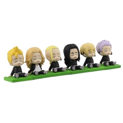 FunnyKnights Tokyo Revengers Brand Toy Trading Minifigure, 8 Pieces, Box