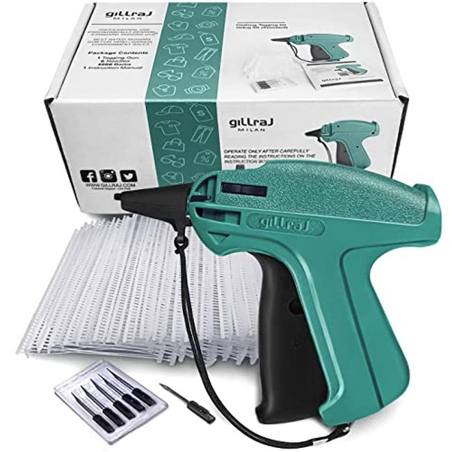 Gillraj 9S Standard Clothing Tagging Kit Tag Gun with 6 Needles