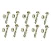 10 Pack, Shear Pins (Bolts) and Nuts, Replaces Ariens 532005, 53200500, 05907100