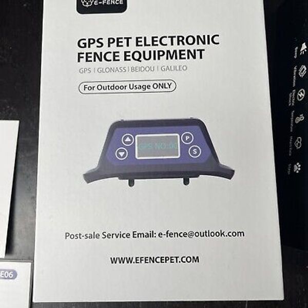 E-Fence GPS Pet Electronic Fence Equipment Collar (E06)