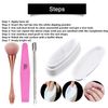 Dip powder tool Kit with French Nail Dipping Powder Container Tray Nail Duster Brush Nail Files Buffer Block and Nails Dip Powder Nail Art