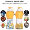 BLX foldable water bottle (Blue)