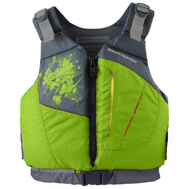 Stohlquist Escape Youth Lifejacket-Lime-Y L/A XS