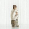 Willow Tree Guardian, Love and Protect Thee Forever, A Gift to Celebrate New Beginnings, New Families and The Love Between Parent and Child, Grandparent and Child, Sculpted Hand-Painted Figure