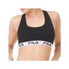 FILA Damen fu6042 dames Bh, Schwarz, S EU
