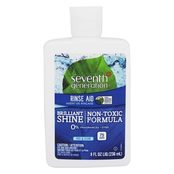 Seventh Generation Dishwasher Rinse Aid - 8 oz - 2 pk