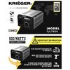 Kriëger Step Up/Step Down 600W Voltage Converter Transformer 110/120V - 220/240V