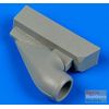 QBT32171 1:32 Quickboost Bf 109G-6 Correct Air Intake (REV kit)