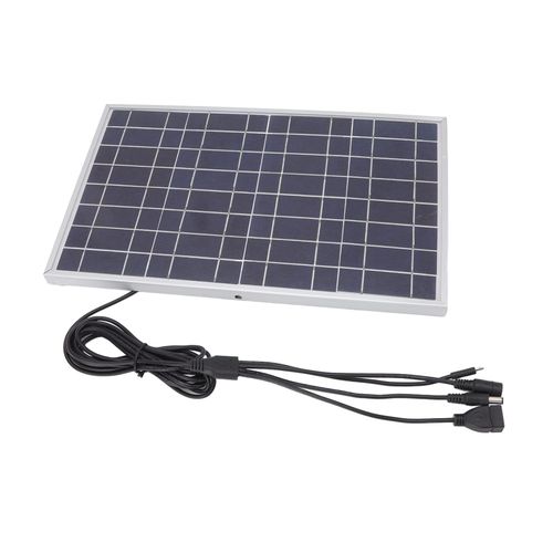 8V 15W Portable Foldable Solar Panel Charger Kit 8V DC USB for Cell Phone Tablet