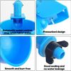 20PCS Automatic Water Cups Poultry Drinker Waterer Chicken Duck Quail Drinking