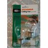 Sylvania 10036 PACK (2) CEILING FAN Light Bulbs 40 W, A15 Lamp, Medium E26
