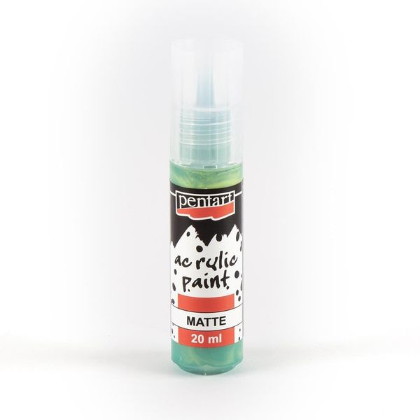 Pentart Acrylic Paint Matte 20 ml Turquoise, one