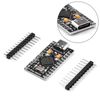 zalati Development Board Atmega32U4 5V/16MHz Bootloadered IDE Module with Pin Header Compatible with Arduino - Type-C
