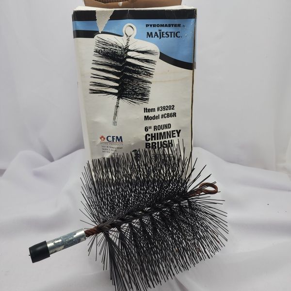 Majestic 39202 CBG6R 6 inch round Chimney Brush open box