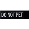Animal Vest/Harness Emblem Pet Service Embroidered Velcro Patch