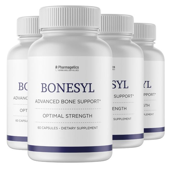 Bonesyl Advanced Bone Support 4 Bottles 240 Capsules