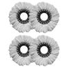 Mop Replacement Heads - Spin Mop Replacement Head Refill Compatible Mops - Microfiber Swivel Refill, Deep Clean (10)