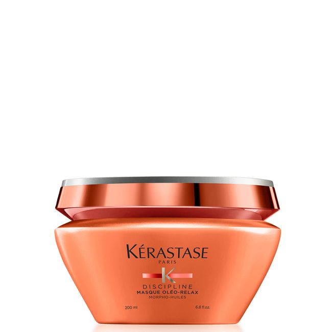 Kerastase Discipline Masque Oleo-Relax Hair Conditioner, 6.8 Fl Oz - Deep Nourishing, With Shorea Butter and Coconut Oil, Ideal for Frizzy Hair