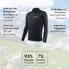 Black Crevice Herren Skirolli, schwarz, XL