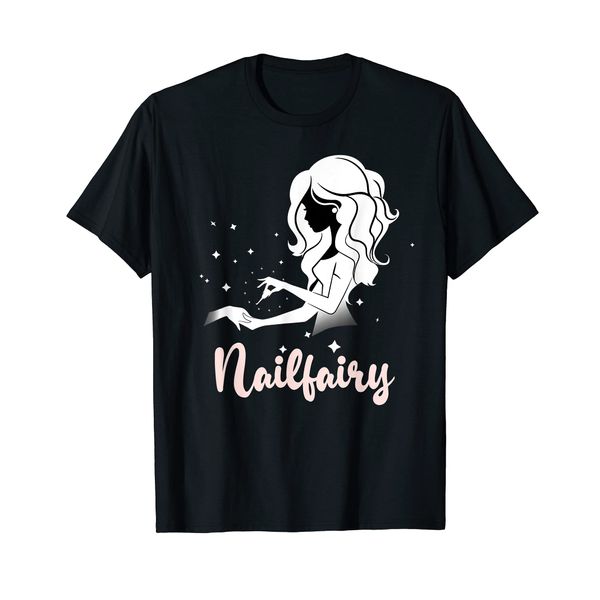 Cute Nailfairy Gift Nail Studio And Nail Tech T-Shirt